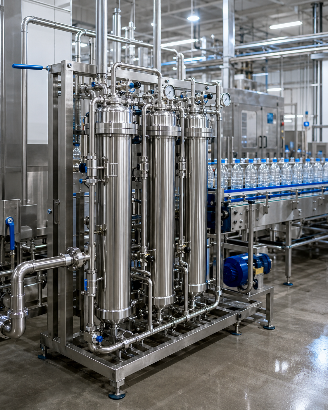 Filtros polidores de CO₂ exigem manutenção periódica. Entenda a troca de cartuchos, os riscos de contaminação e a proteção das linhas de envase.