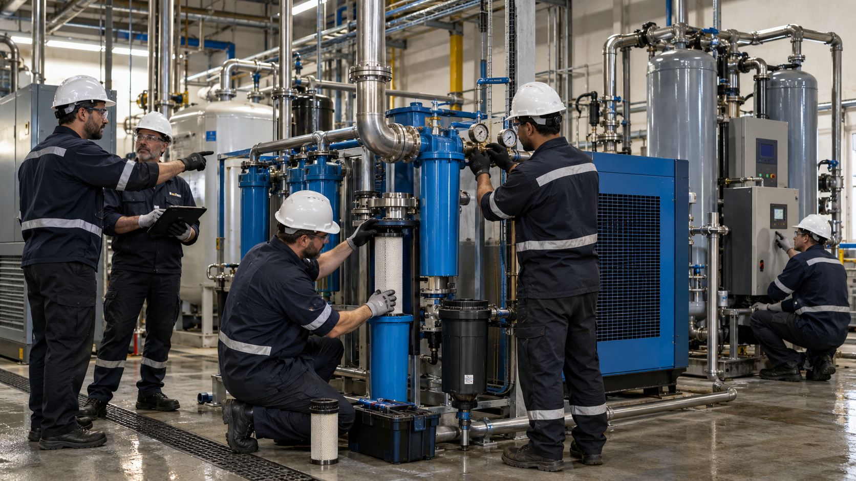 Qualidade Do Ar Comprimido: Como Escolher Filtros E Secadores Industriais